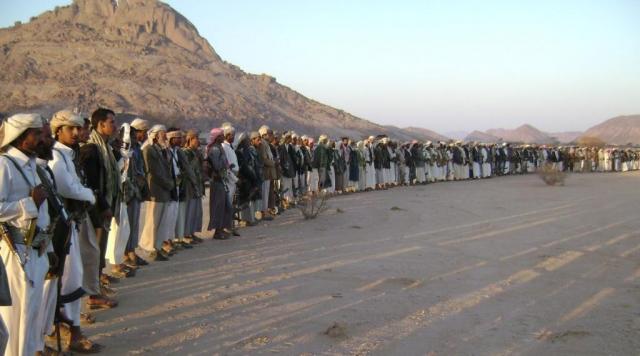 قبائل خولان تنفد اكاذيب الحوثيين .. وتحذير حوثي من بقاء أبنائهم في الجيش الوطني