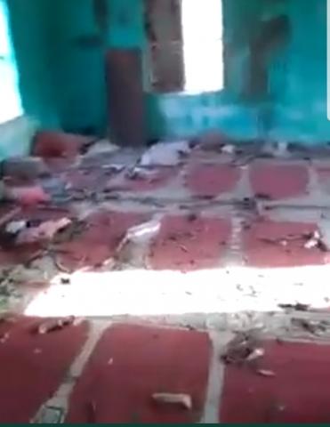 بالفيديو..  شاهد ما وجده أبطال القوات المشتركة في أحد مساجد مديرية حيس بعد فرار مليشيا الحوثي