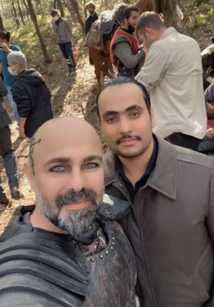 أول يمني يشارك في المسلسل  التركي الشهير المؤسس عُثمان “صورة”