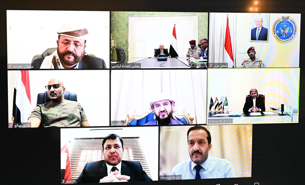 هل هو اعلان حرب ؟ : الرئاسي اليمني “يؤكد ضرورة حشد وتعبئة القدرات لإنهاء الانقلاب واستعادة الدولة